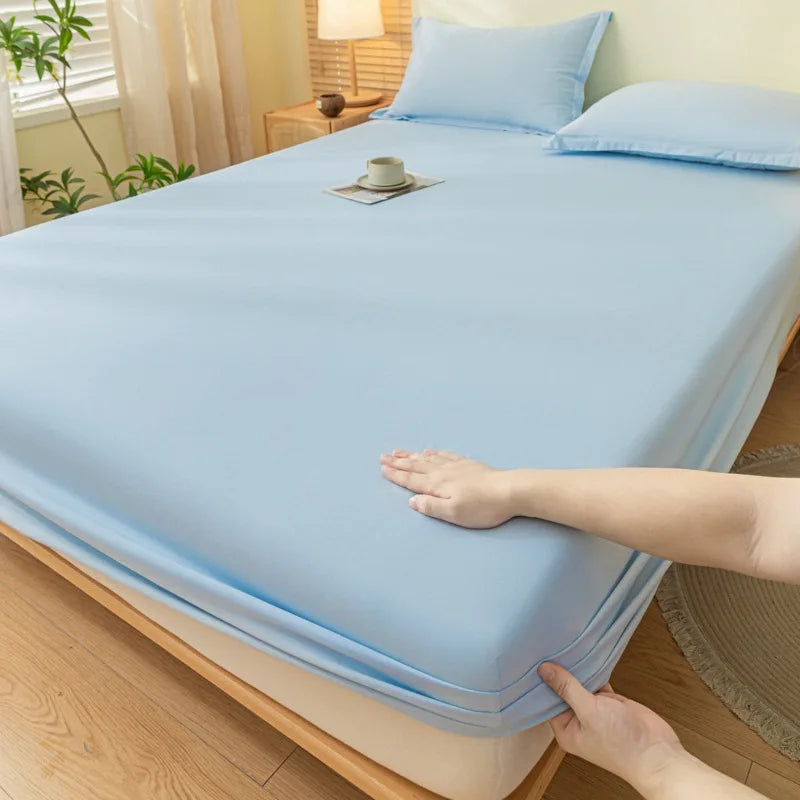 Afralia™ Winter Fitted Sheet: Soft & Cozy Full Bed Cover Set, 150/160/180x200cm