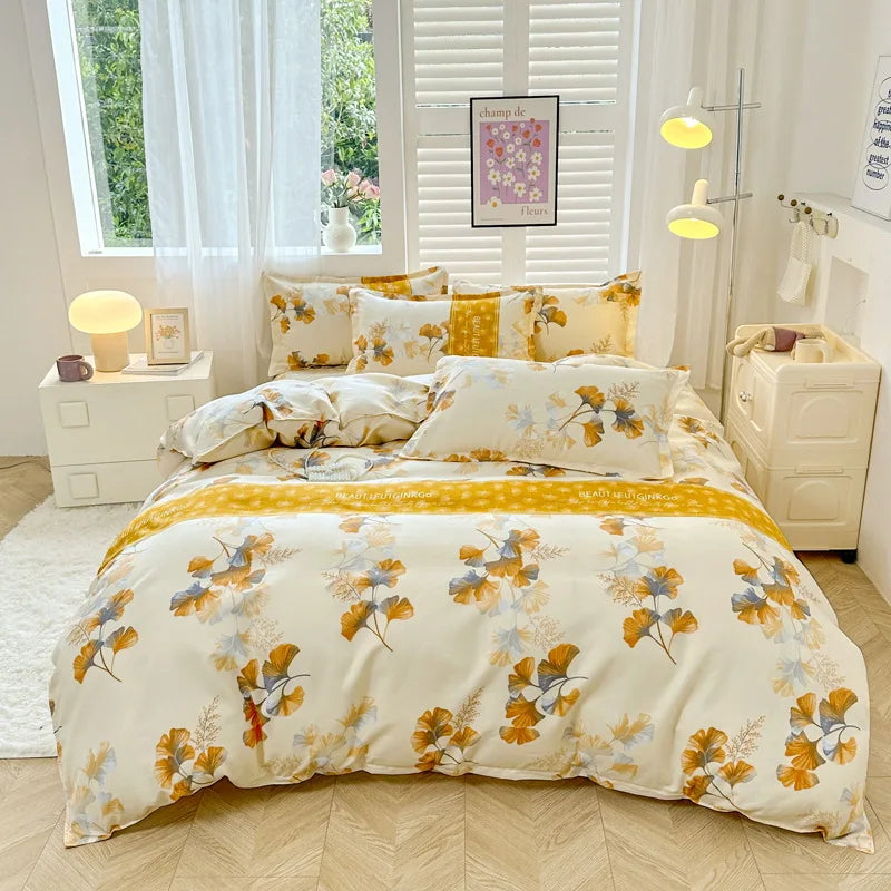 Afralia™ Geometric Pattern Quilt Cover: Non Pilling, Comfortable, Breathable Bedding for Seasons