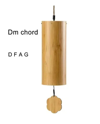 Afralia™ Bamboo Chord Wind Chimes: Handmade Musical Outdoor Decor for Garden and Home