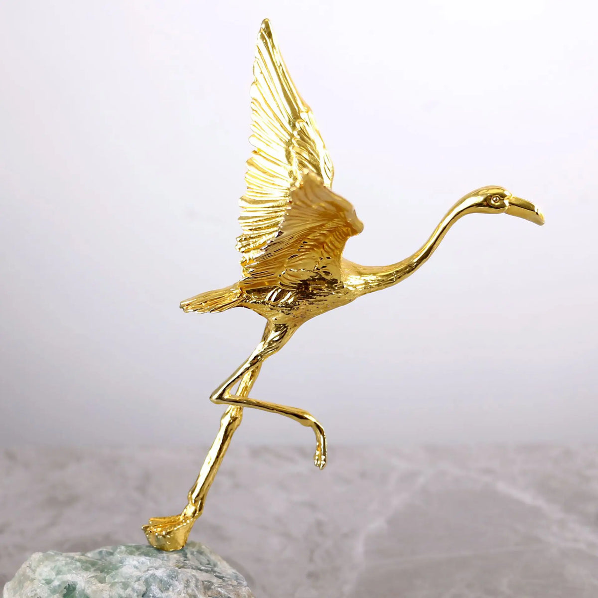 Afralia™ Modern Crane Wings Natural Stone Home Soft Decoration