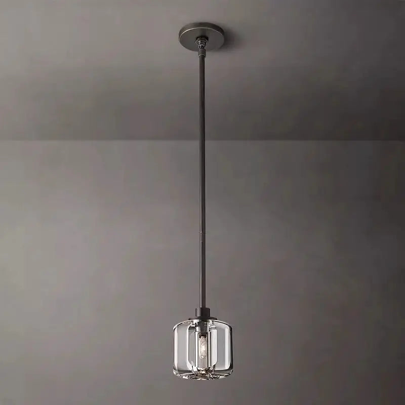 Afralia™ Luxury Crystal Chandelier LED Light for Home Decor and Dining, Nordic Style Glass Lighting