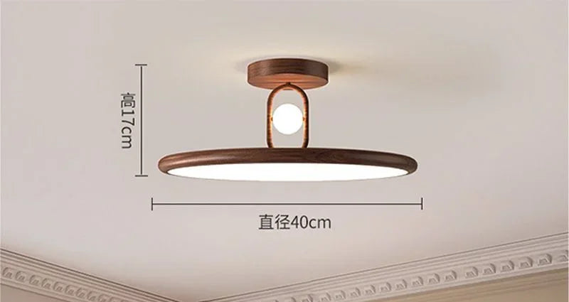 Afralia™ Modern Full-Spectrum Eye Protection Bedroom Ceiling Lamp