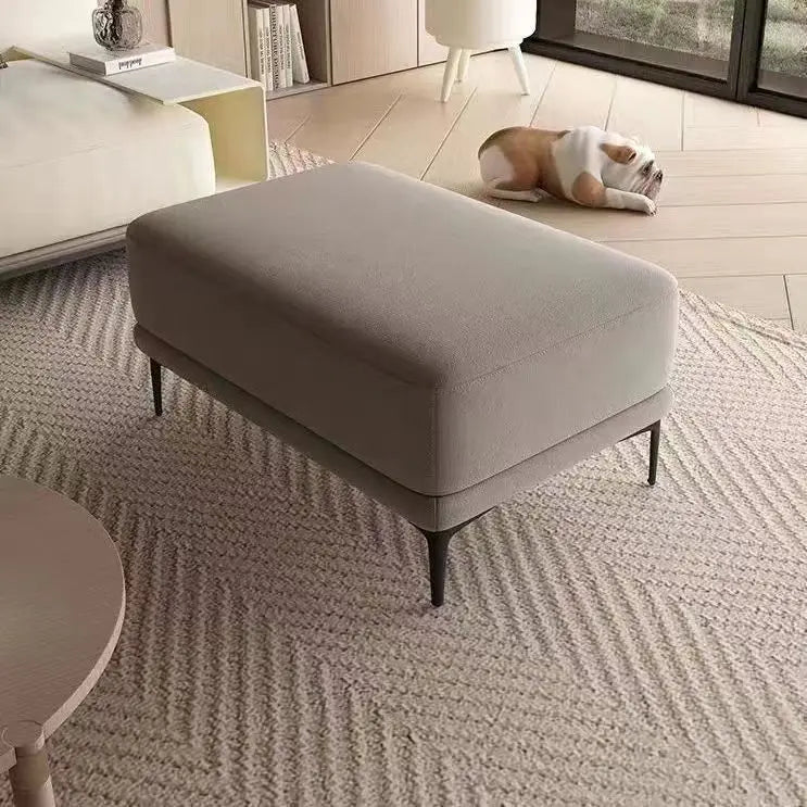 Afralia™ Nordic Luxury Sofa Pedal Stool, Stylish Living Room Ottoman Bed Stool