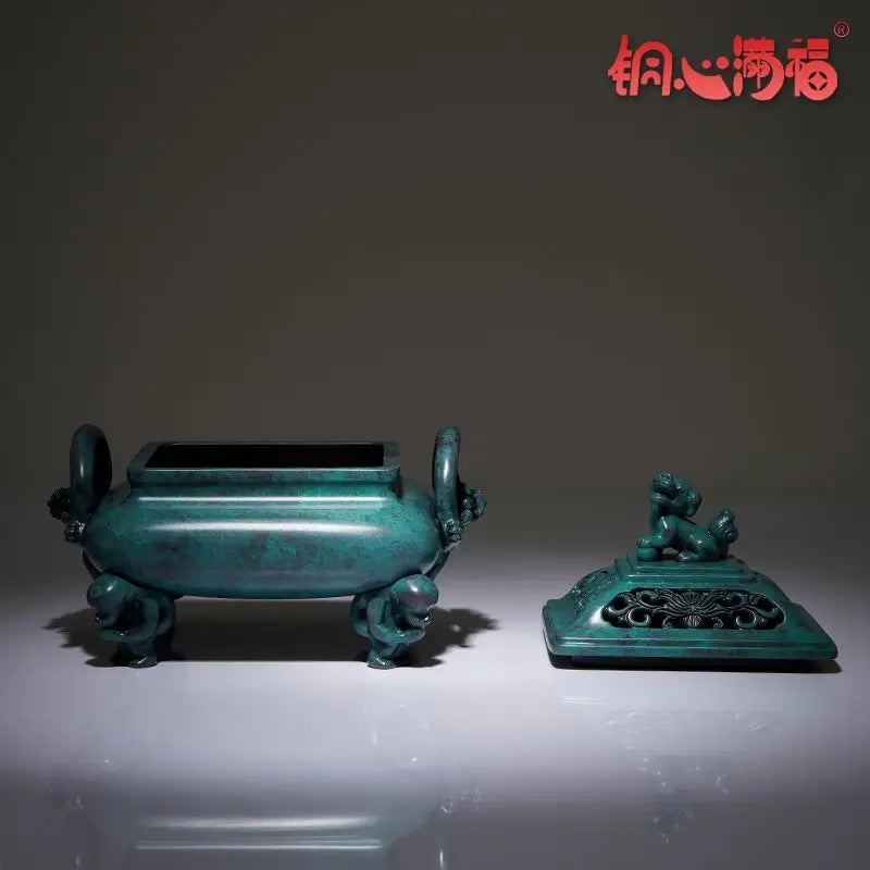 Afralia™ Aromatherapy Brass Incense Stove for Home and Office Decoration