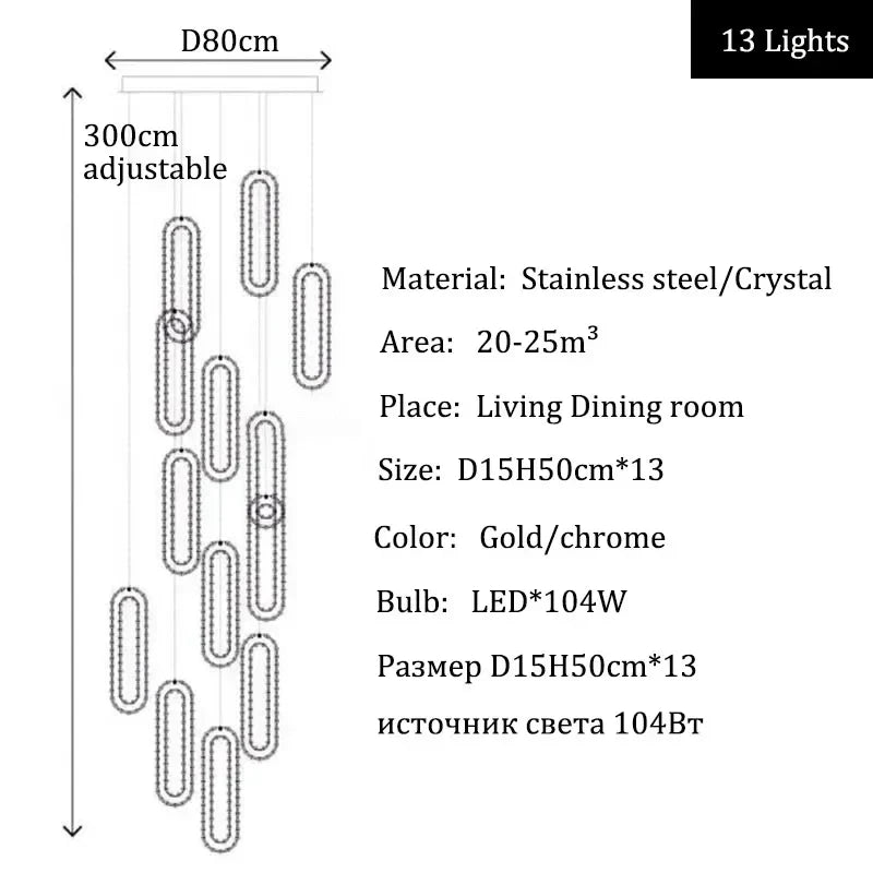 Afralia™ Crystal Chandeliers: Luxury LED Lighting for Home, Villa, Living Room, Hotel, and More