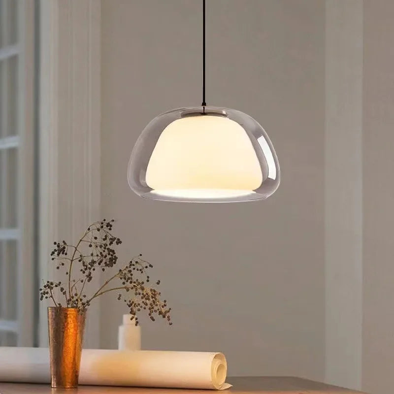 Afralia™ Jelly Amber Chandelier - Luxury Glass Lighting Fixtures for Home Decor