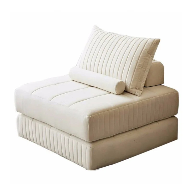 Afralia™ Retro Luxury Corduroy Double Sofa Bed - Customizable & Washable