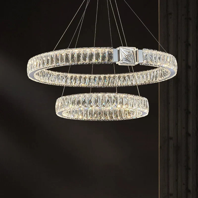 Afralia™ Crystal Chandeliers: Modern Luxury Lighting for Home Villa Living Dining Room Decor