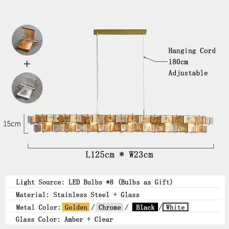 Afralia™ Nordic Luxury Living Room Chandelier: Modern American Style Art Lighting Fixtures
