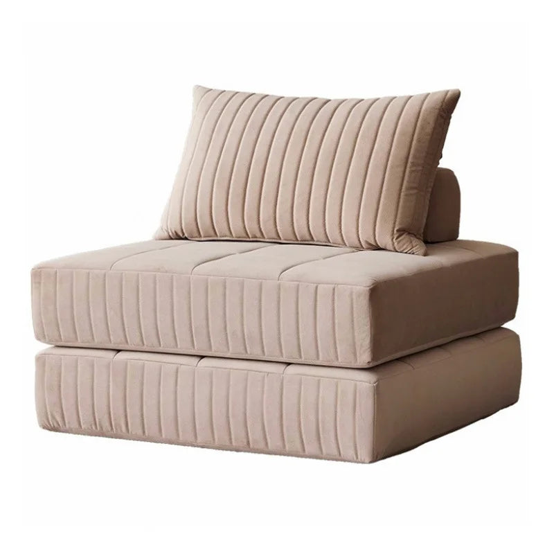 Afralia™ Luxury Corduroy Double Sofa Bed - Italian Style Retro Design
