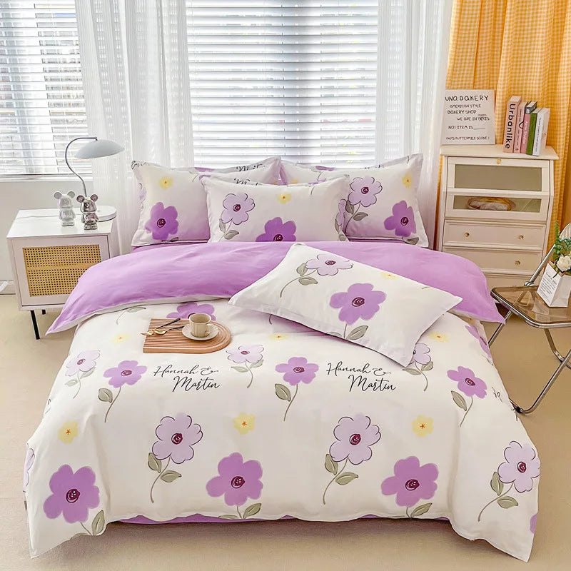 Afralia™ Geometric Pattern Quilt Cover: Non Pilling, Comfortable, Breathable Bedding for Seasons