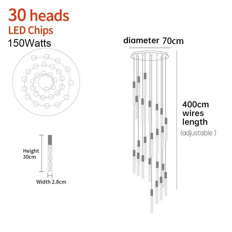 Modern Crystal Pendant Light by Afralia™ for Kitchen Island, Dining Room, Art Deco Ambiance