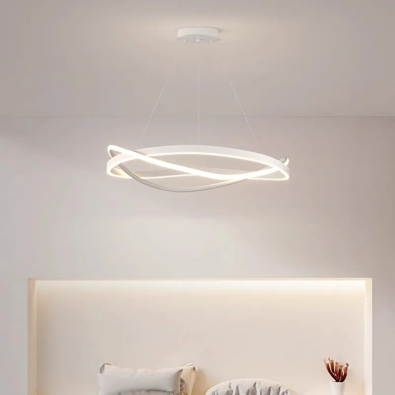 Nordic Crystal LED Pendant Lamp for Kitchen Island by Afralia™