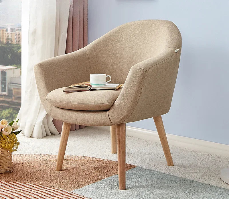 Afralia™ Minimalist Italian Dining Chair for Fashionable Living Room Comfort