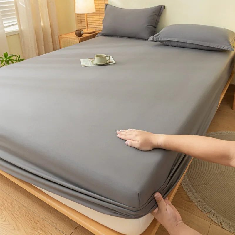 Afralia™ Winter Fitted Sheet: Soft & Cozy Full Bed Cover Set, 150/160/180x200cm