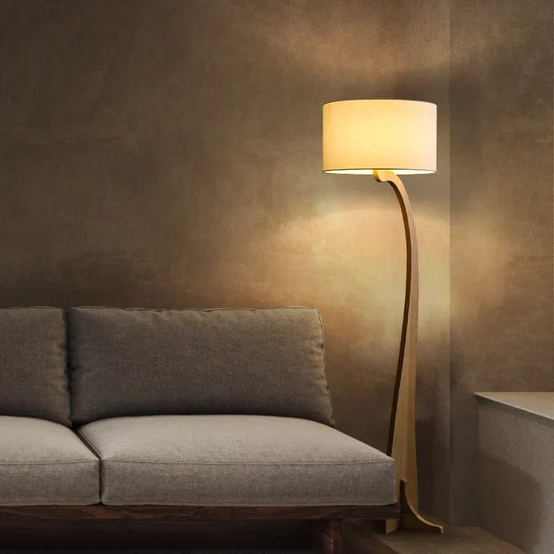 Afralia™ Wabi Sabi Style Floor Lamp: Nordic Designer Art Decoration for Living Room