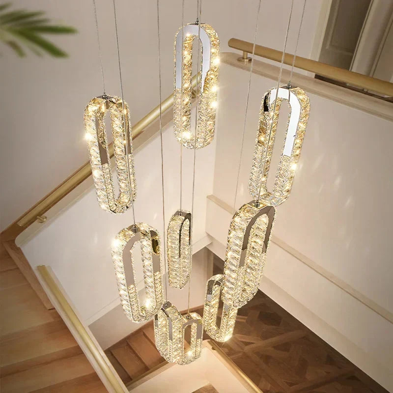 Afralia™ Crystal Chandeliers: Luxury LED Lighting for Home, Villa, Living Room, Hotel, and More
