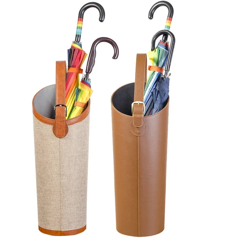 Afralia™ Umbrella Holder Organizer Stand for Home - Floor Rack Storage Bucket