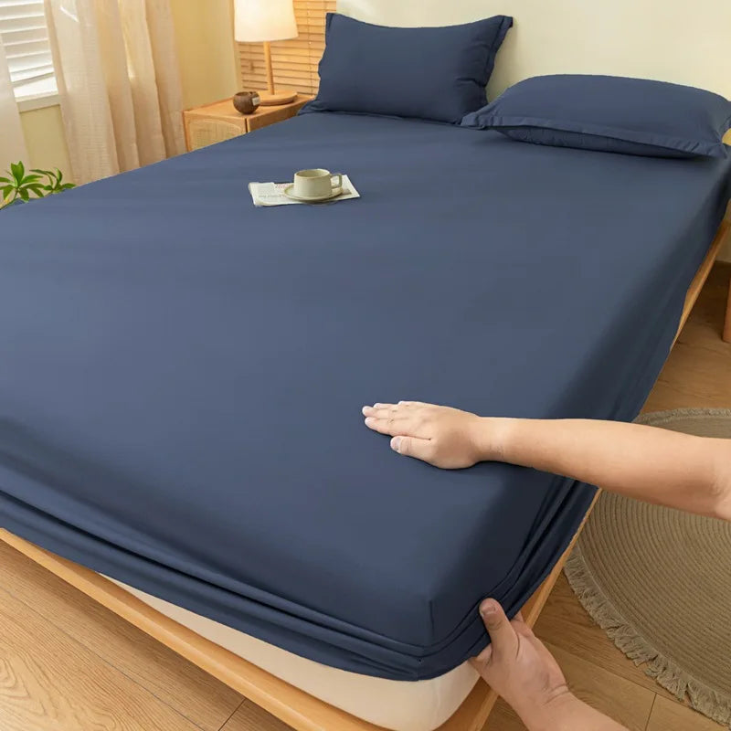 Afralia™ Winter Fitted Sheet: Soft & Cozy Full Bed Cover Set, 150/160/180x200cm