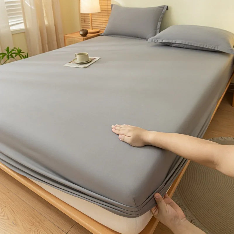 Afralia™ Winter Fitted Sheet: Soft & Cozy Full Bed Cover Set, 150/160/180x200cm