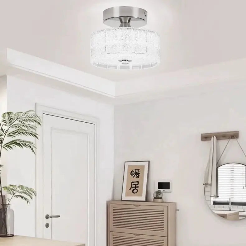 Afralia™ Modern Red LED Hallway Magic Cloakroom Ceiling Light Network Home Decor