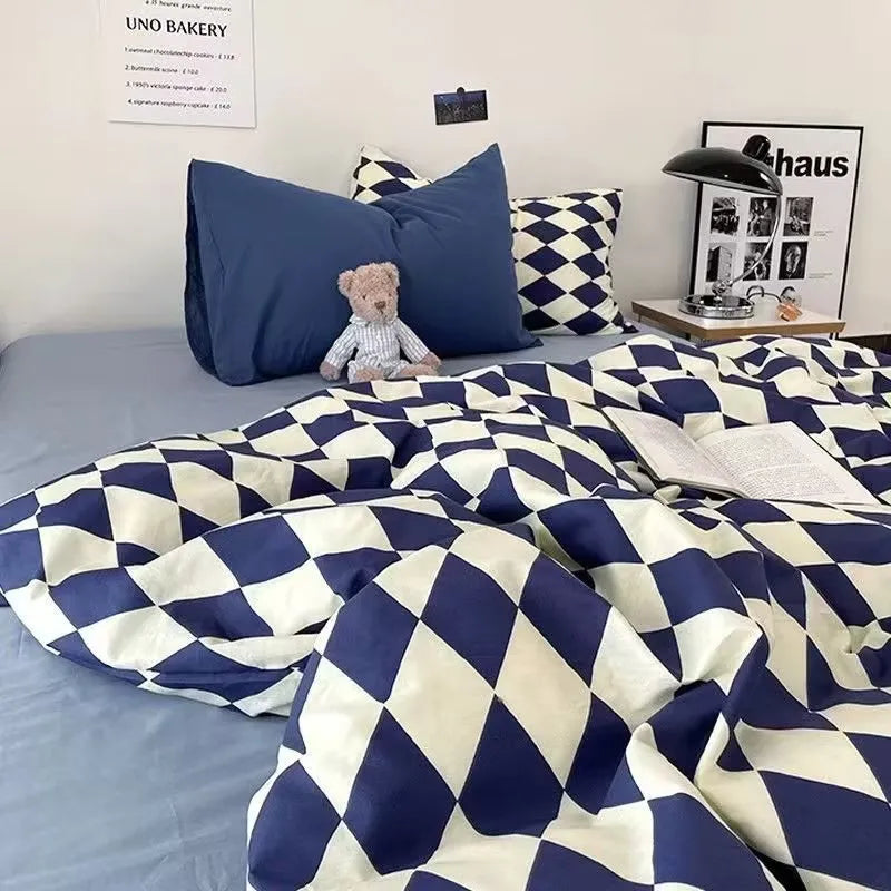 Afralia™ Tie Dye Print Quilt Cover: Super Soft Summer Comforter for Naked Sleeping