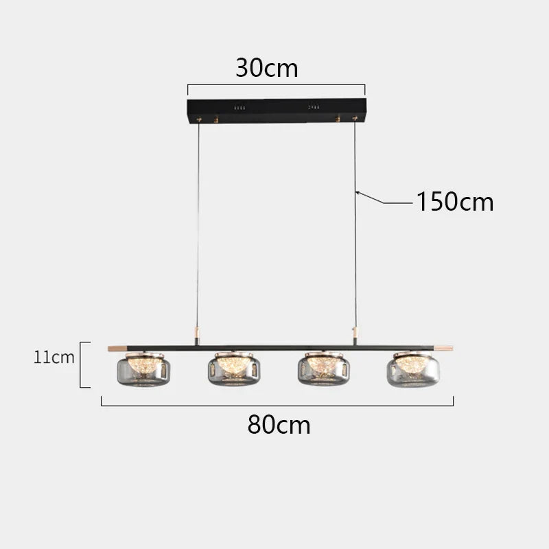 Afralia™ Nordic Dining Room Pendant Lamp for Indoor Ceiling Lighting