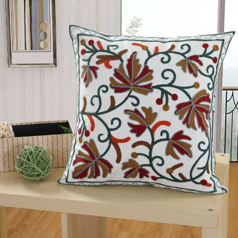 Afralia™ Embroidery Body Pillow: Nordic Comfort for Home & Office