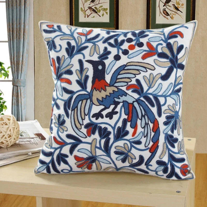 Afralia™ Embroidery Body Pillow: Nordic Comfort for Home & Office