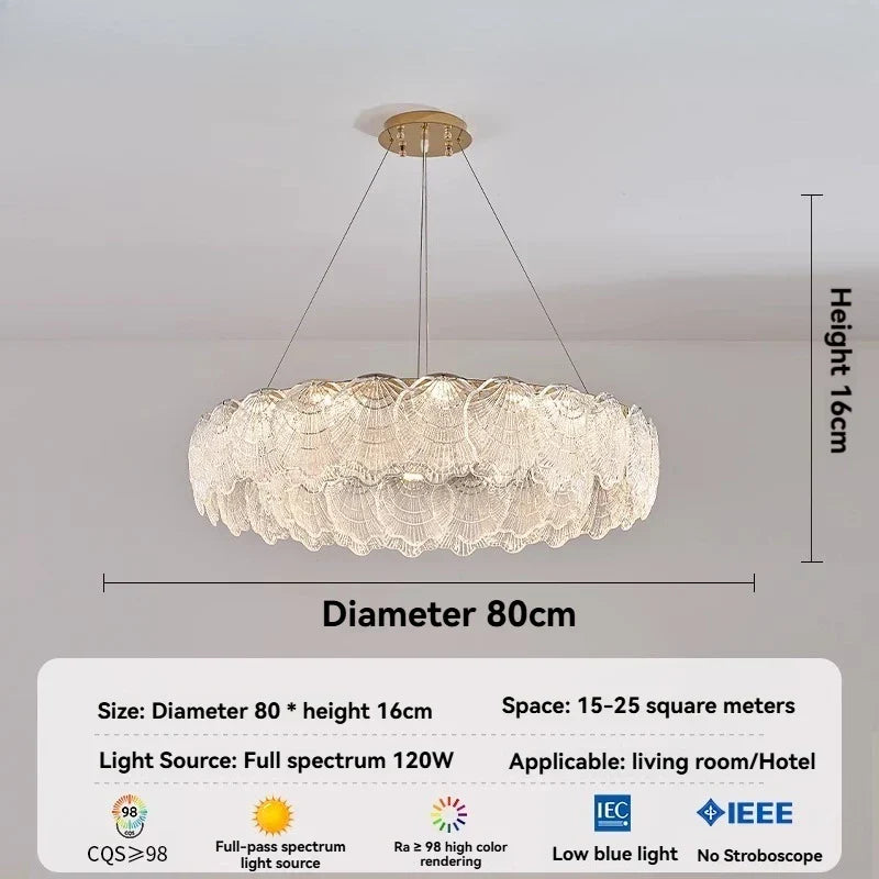 Afralia™ Modern Crystal Chandelier LED Ceiling Light for Home Decor & Indoor Lighting