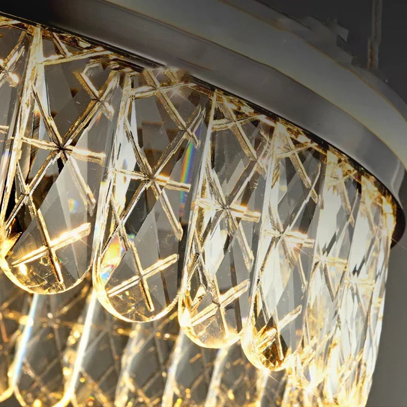 Afralia™ LED Rings Pendant Light Chandelier for Living Room and Dining Room