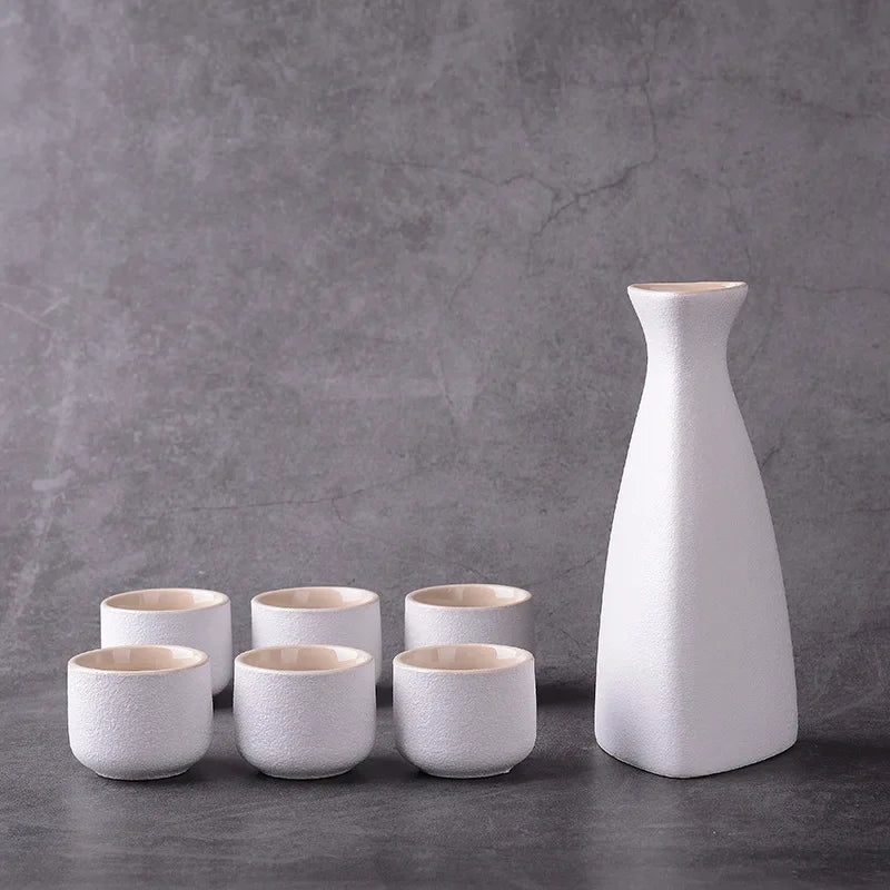 Afralia™ Japanse Keramische Sake Set - Traditionele Drinkware Ambachten