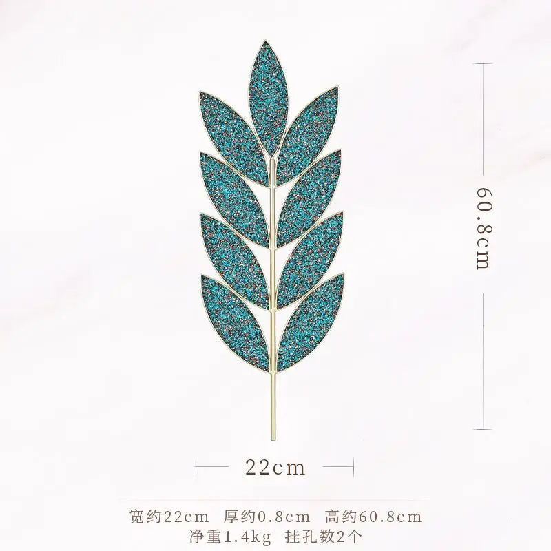 Afralia™ Light Luxury Iron Wall Decoration for Living Room Entrance