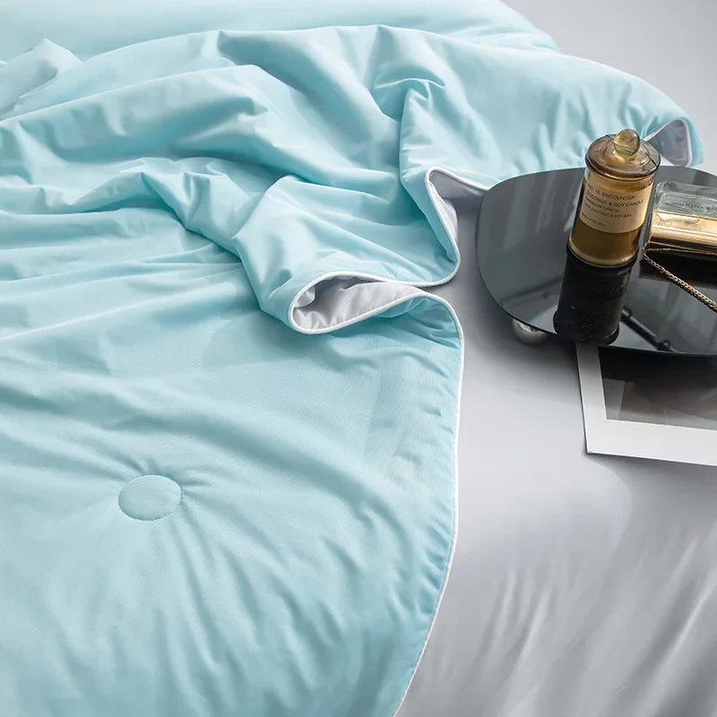 Afralia™ Silky Cooling Comforter Lightweight Summer Quilt Double Side Cold Fabric