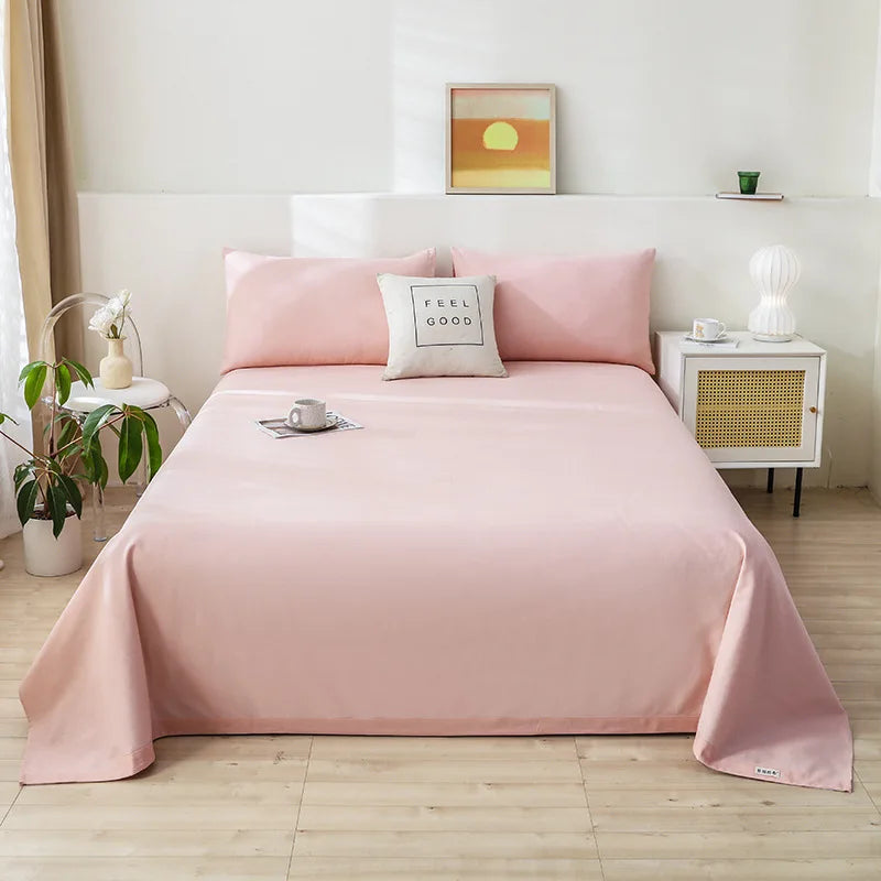 Afralia™ Cartoon Printed Cotton Bedspread | Queen King | Durable Coarse Cloth | All Seasons