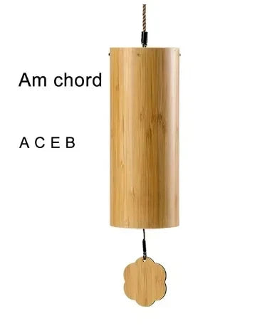 Afralia™ Bamboo Chord Wind Chimes: Handmade Musical Outdoor Decor for Garden and Home