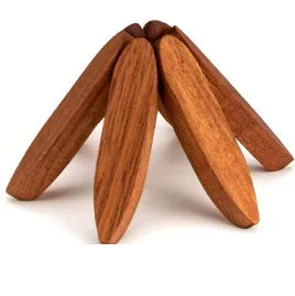Afralia™ Wooden Trivets Tree Design Stand Heat Resistant Coaster Placemats Pot Mat