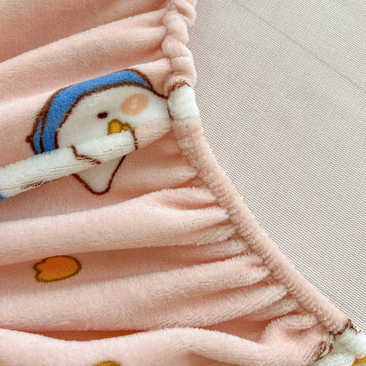 Afralia™ Milk Velvet Cartoon Printed Fitted Sheet - Cozy Plush Mattress Cover
