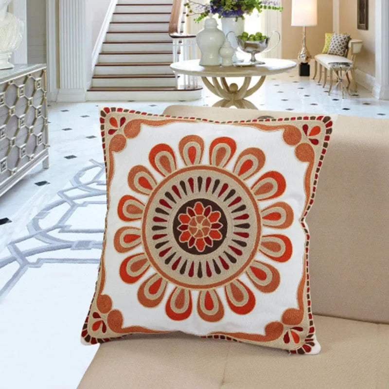 Afralia™ Embroidery Body Pillow: Nordic Comfort for Home & Office
