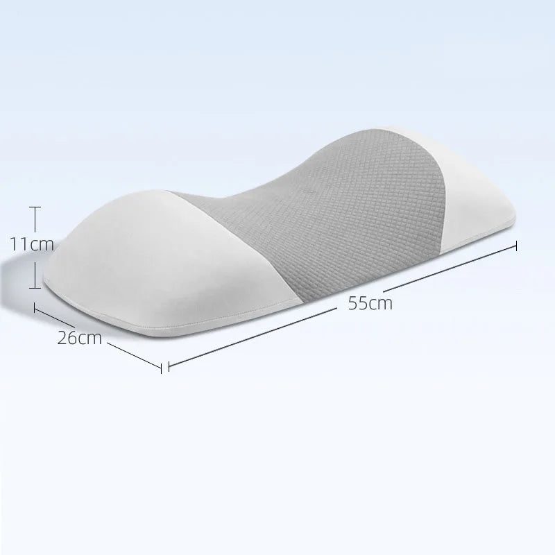 Afralia™ Sleep Support Lumbar Pillow - Cozy Slow Rebound Body Cushion Pad