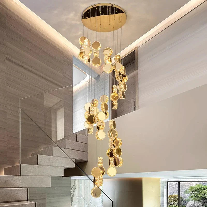 Afralia™ LED Chandeliers for Modern Home Decor and Living Room Lighting