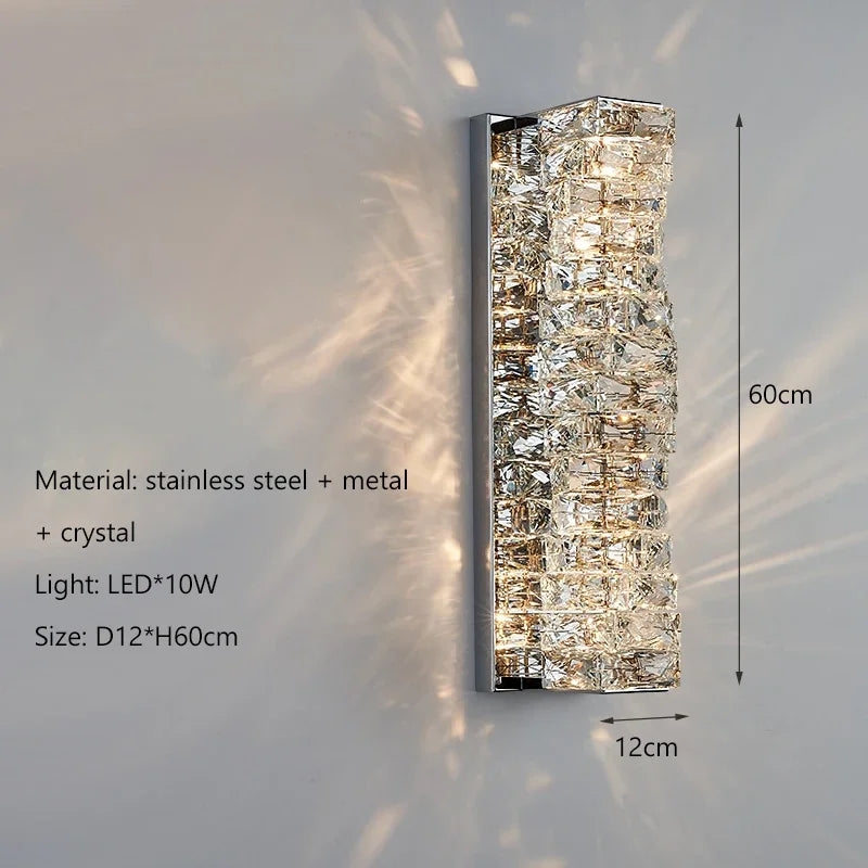 Afralia™ Crystal Pendant Chandelier for Luxury Home Decor Lighting