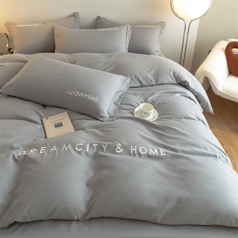 Afralia™ Nordic Cotton Bedding Sets for Cozy Summer Sleep