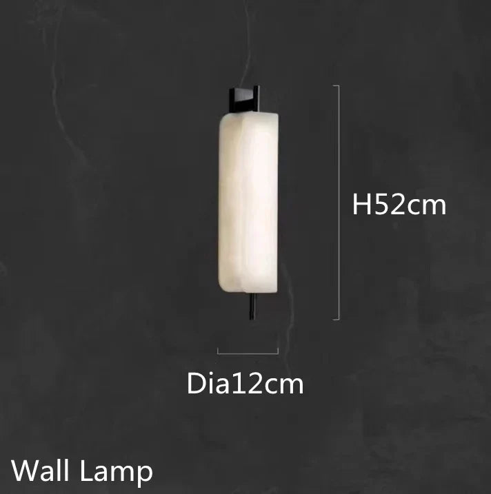 Afralia™ Marble LED Ceiling Chandelier, Dimmable Dining Room Pendant - Modern Minimalist Decorative Lighting