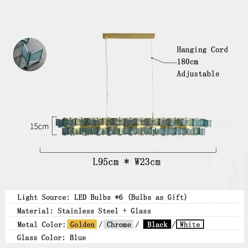Afralia™ Nordic Luxury Living Room Chandelier: Modern American Style Art Lighting Fixtures
