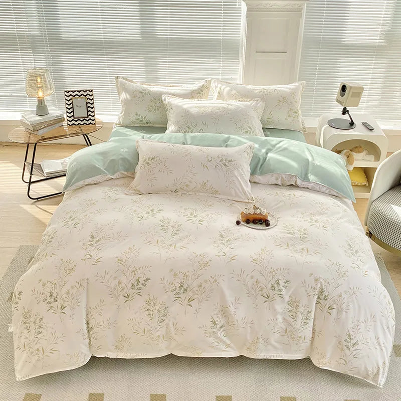 Afralia™ Cute Pattern Duvet Cover | Super Soft Comforter Cover for Single/Double Bed