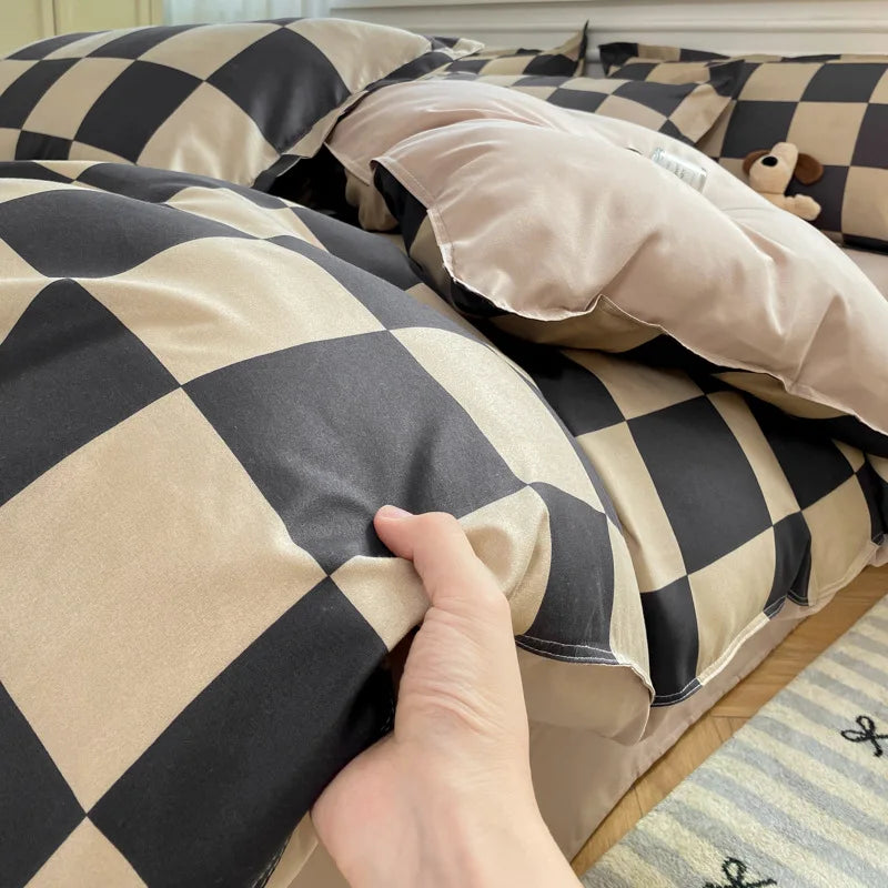 Afralia™ Tie Dye Print Quilt Cover: Super Soft Summer Comforter for Naked Sleeping