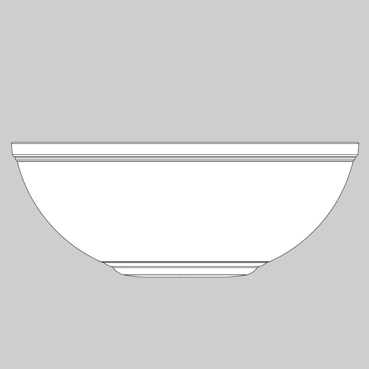 Glass Bowl-Tea Stain - K067201176