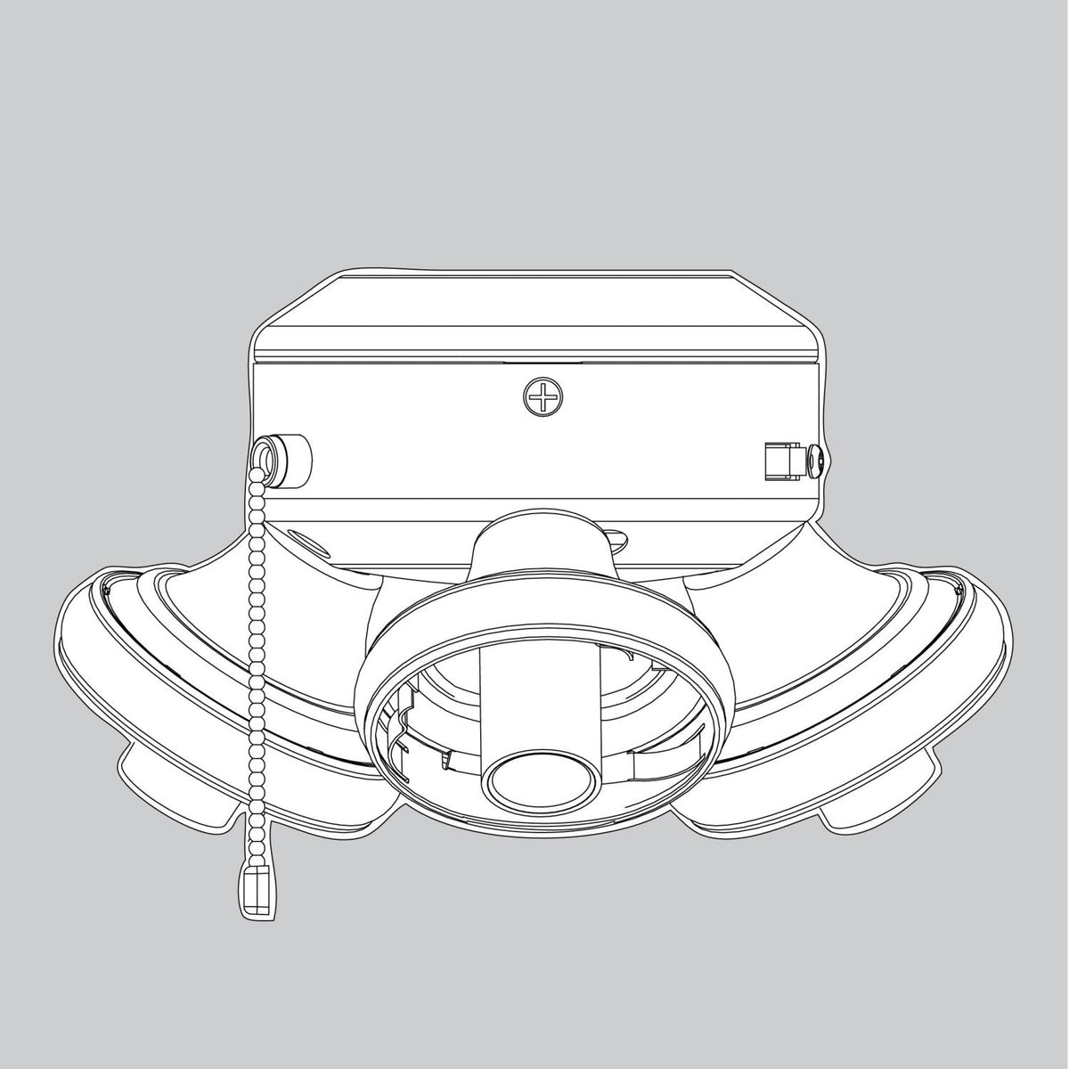 Light Kit Fitter 3 Light Staked Brushed Nickel - K013322875