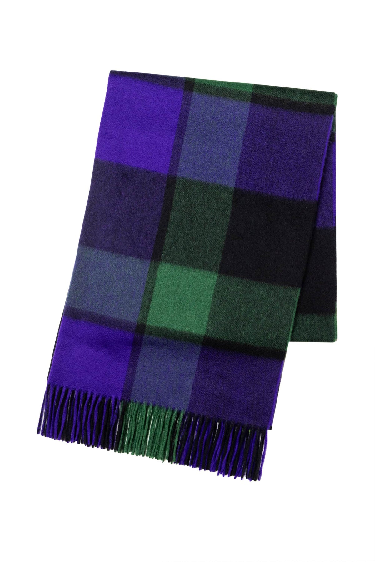 ua-cpgrp52277-w01c01_a7587112-38bf-4924-805c-103e68815a47 - Green x Purple Classic Plaid Cashmere Stole - custom suits nyc bespoke tailor midtown, noho